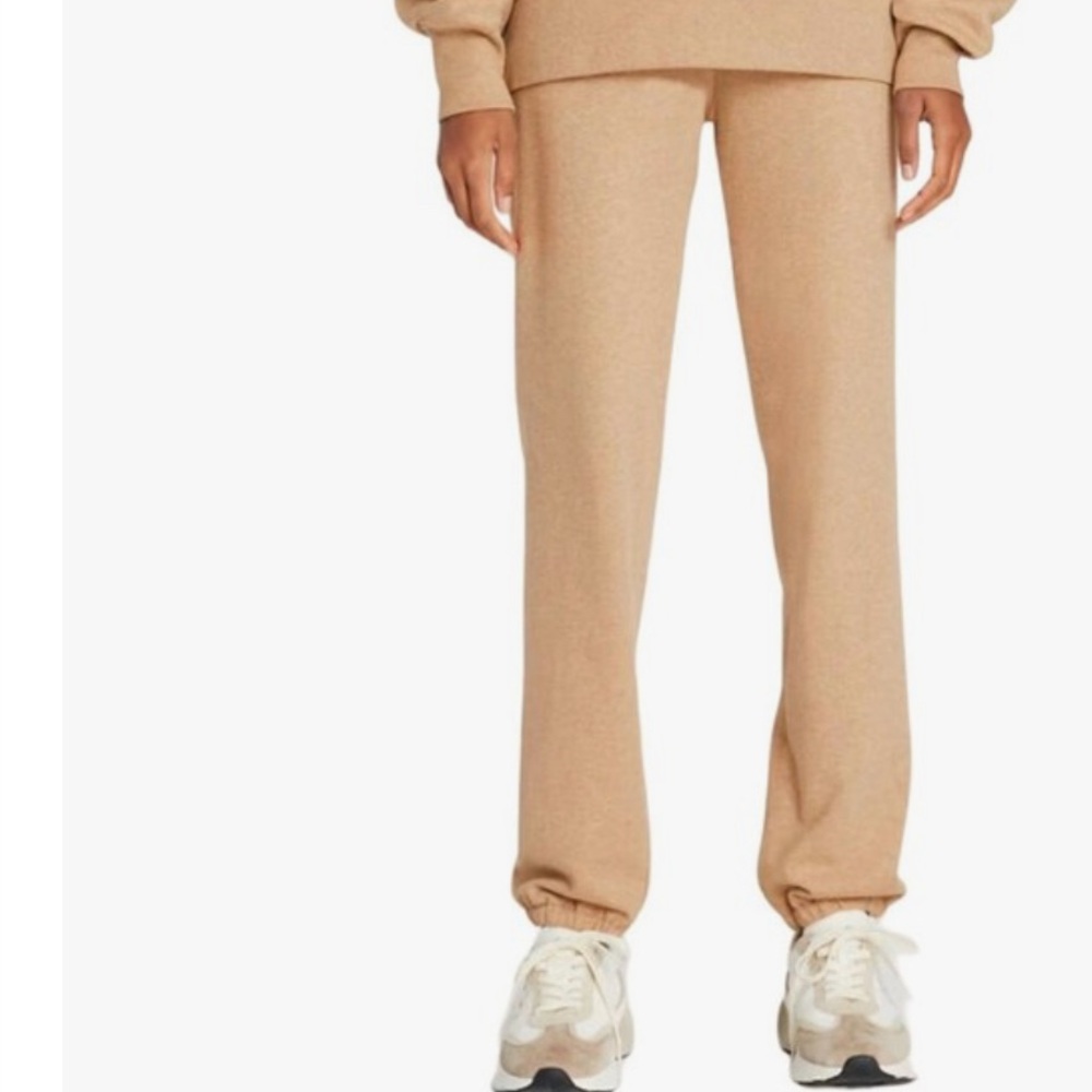Tory Burch Tory Sport French Terry Melange Sweatpants